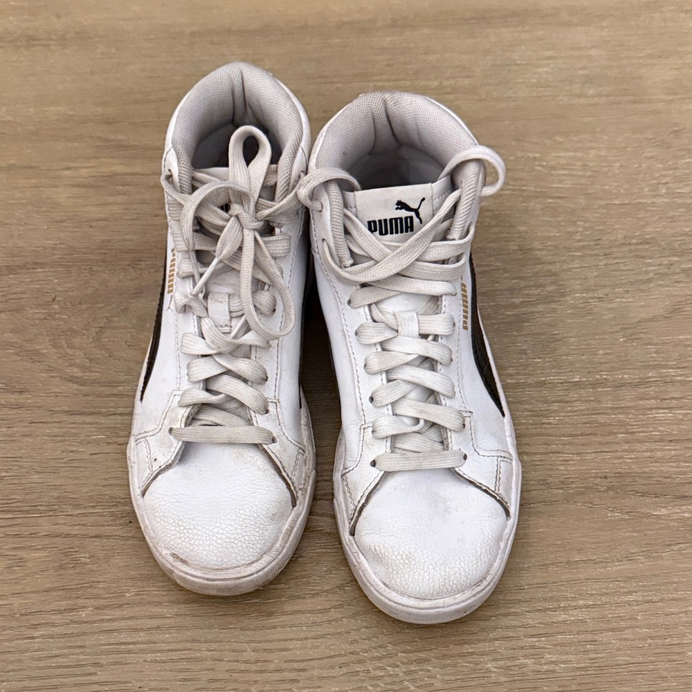 Puma Classic White High-Tops